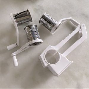 Rolling Cheese Hard Grater + 3 Blade Attachments